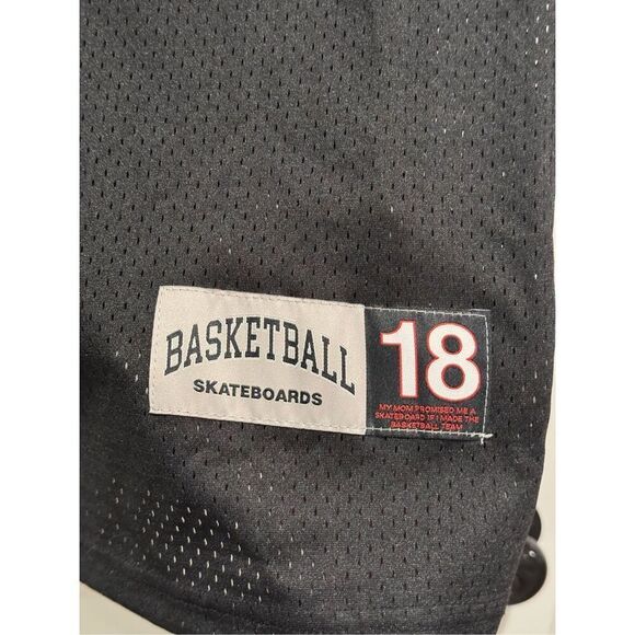 Basketball Skateboards #18 Jacuzzi & Heron Preston Blinged Jersey Men’s Small - Picture 5 of 13